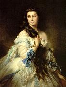 Franz Xaver Winterhalter Barbara Dmitrievna Mergassov Rimsky Korsakova Spain oil painting artist